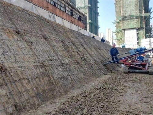 西夏建筑边坡支护