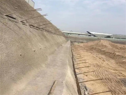 西夏河道边坡加固